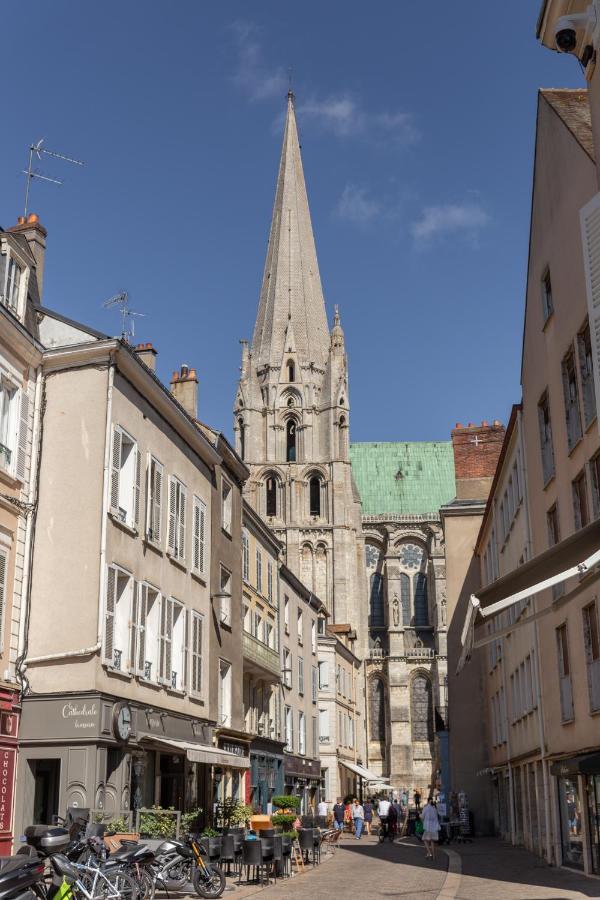 L'Elegance : T2 Proche Cathedrale De Chartres. 아파트 외부 사진